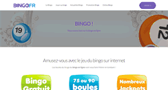 Desktop Screenshot of bingofr.com